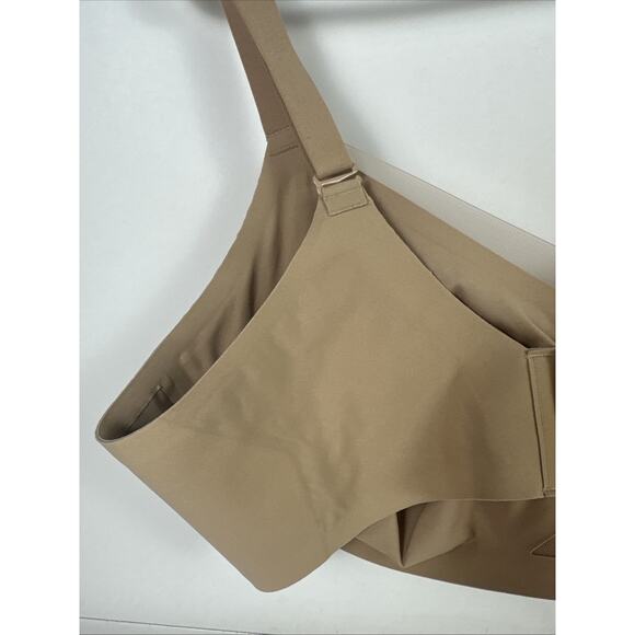 Honeylove Bra Crossover V Neck Nude Wireless 3X 44DD(E)/DDD(F) - Picture 9 of 14